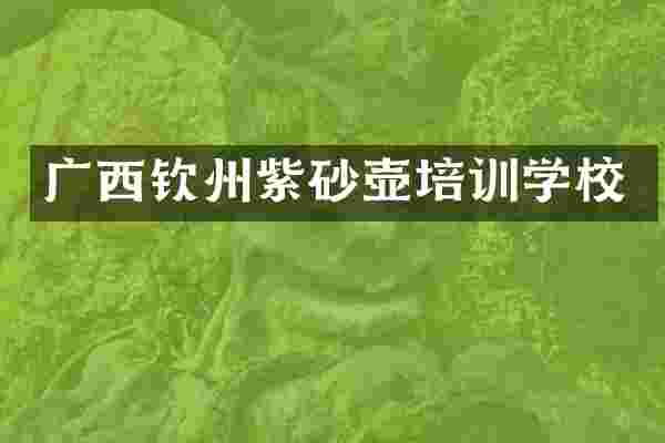 广西钦州紫砂壶培训学校