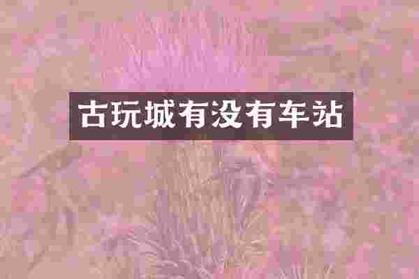 古玩城有没有车站